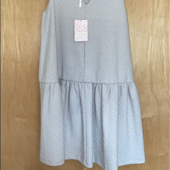 Free People Grey Ob974804 Casual Dress - Picture 11 of 14